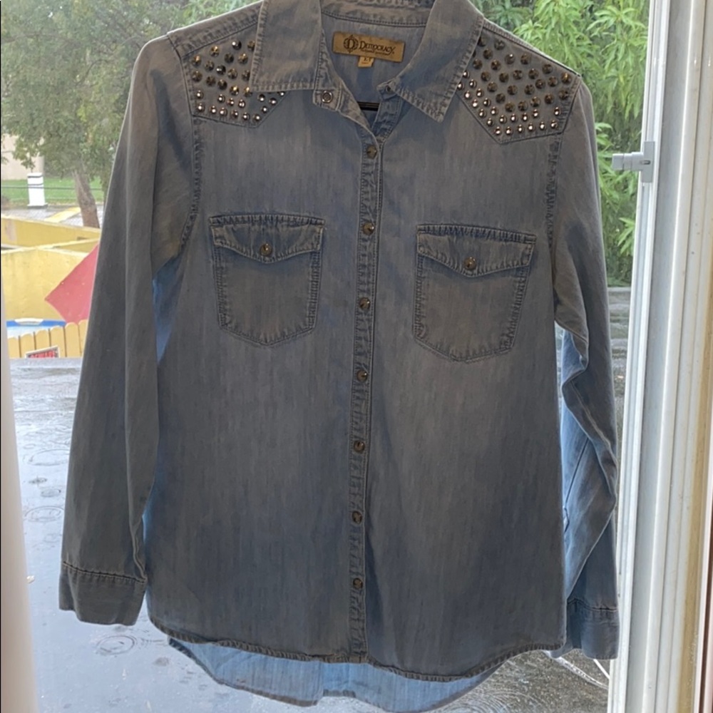 Jean Button-Up - Picture 2 of 7